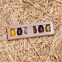 Anker Chokolade Påskeæg 6 stk. Økologisk 80 g  FORUDBESTIL NU 